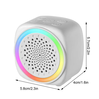 Portable Baby White Noise Machine with RGB Lighting