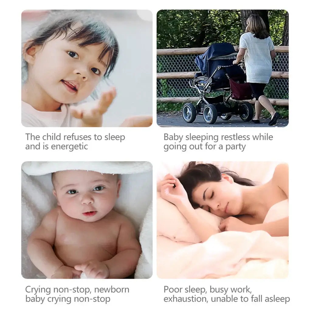 Portable Baby White Noise Machine with RGB Lighting