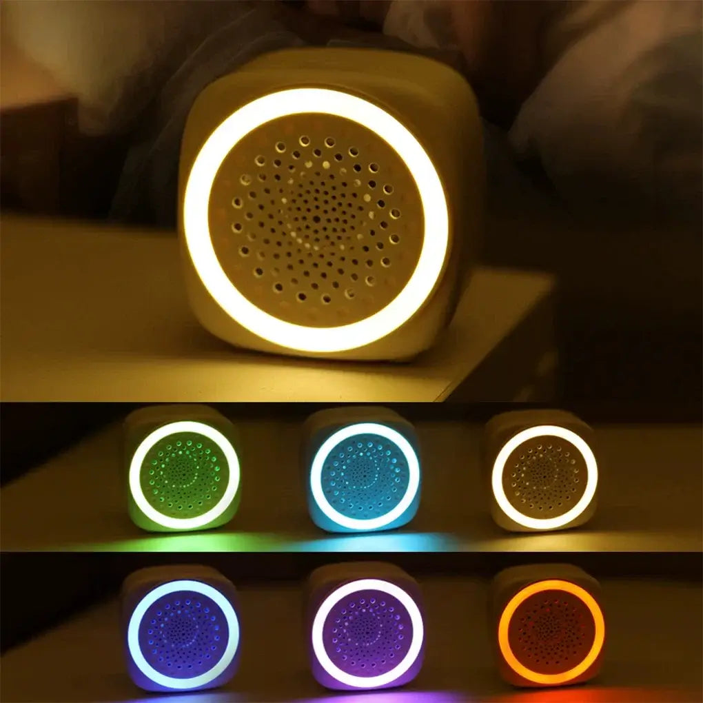 Portable Baby White Noise Machine with RGB Lighting