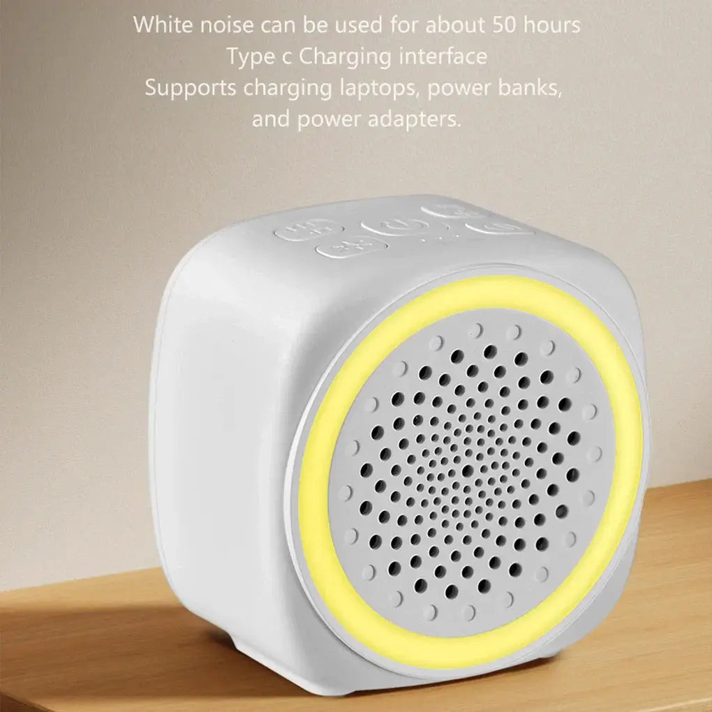 Portable Baby White Noise Machine with RGB Lighting