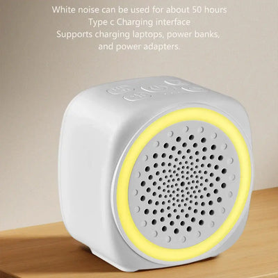 Portable Baby White Noise Machine with RGB Lighting
