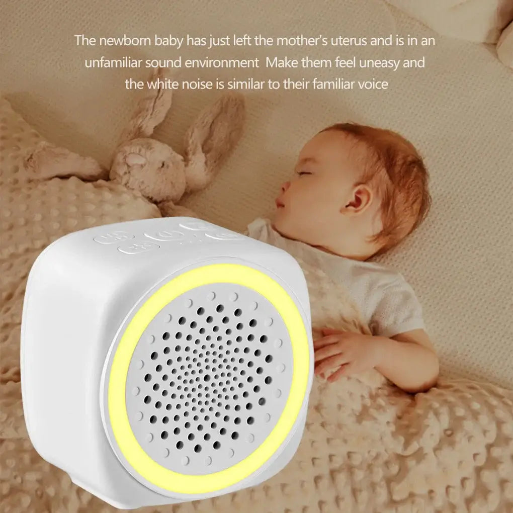 Portable Baby White Noise Machine with RGB Lighting